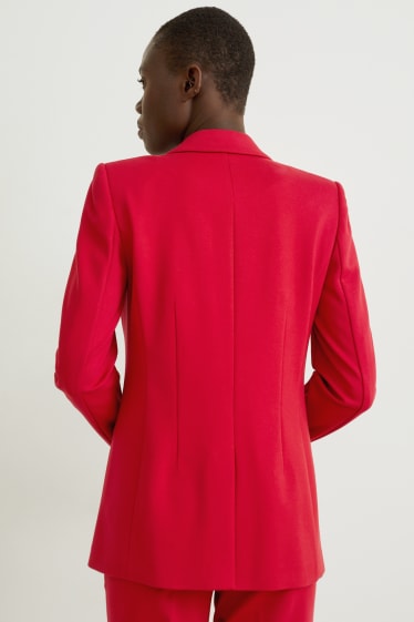 Dona - Blazer - entallada - vermell