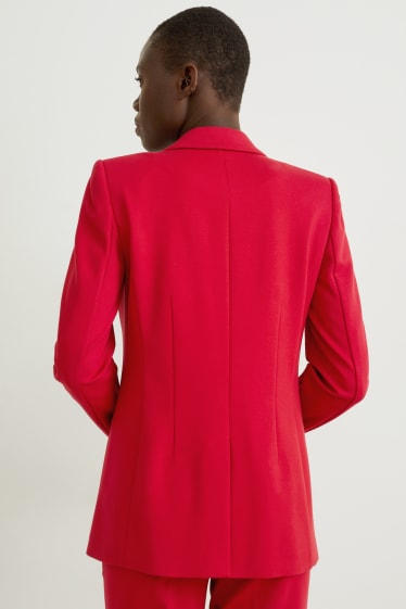 Donna - Blazer - sciancrata - rosso