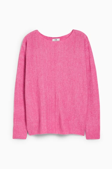 Kobiety - Sweter - różowy