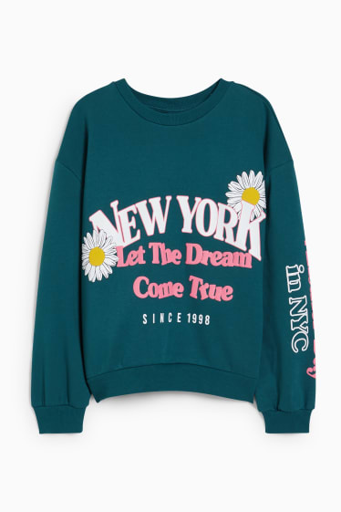 Damen - CLOCKHOUSE - Sweatshirt - dunkelgrün