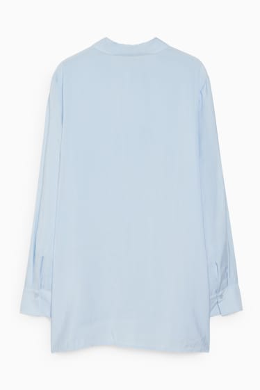 Women - Blouse - light blue