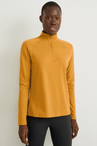 Dona - Samarreta tècnica - fitnes - 4 Way Stretch - cigar habà