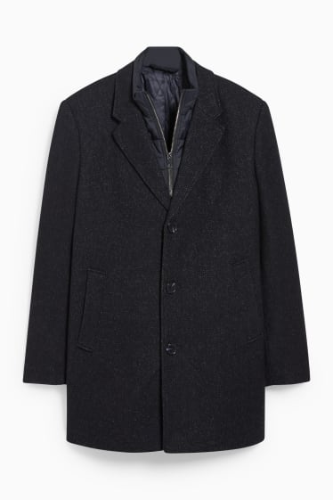 Uomo - Cappotto - blu scuro