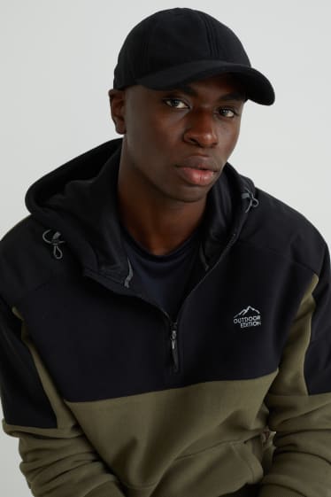 Men - Fleece cap - black