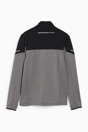 Men - Track jacket - dark gray