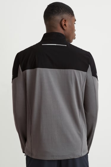 Men - Track jacket - dark gray