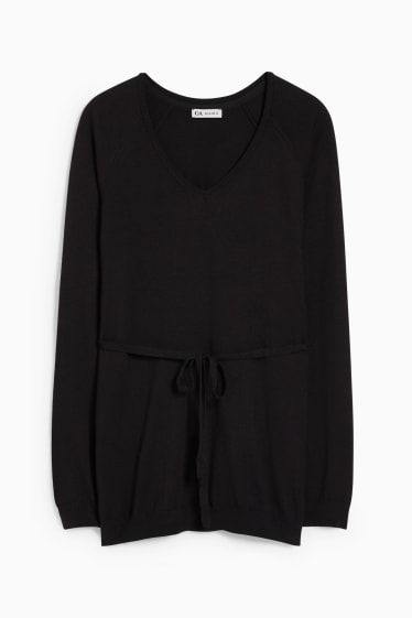 Women - Maternity jumper - black