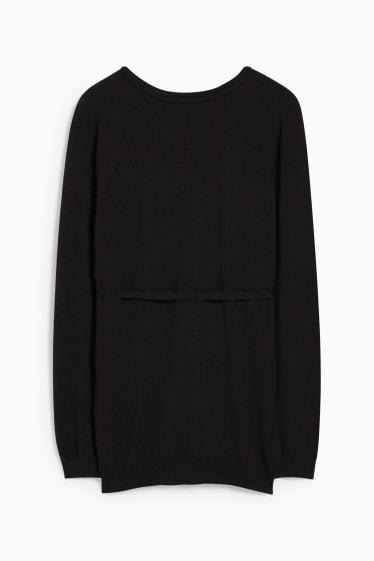 Women - Maternity jumper - black