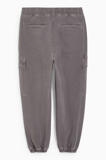 Uomo - CLOCKHOUSE - pantaloni cargo - loose fit - grigio