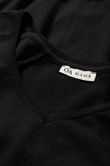 Women - Maternity jumper - black