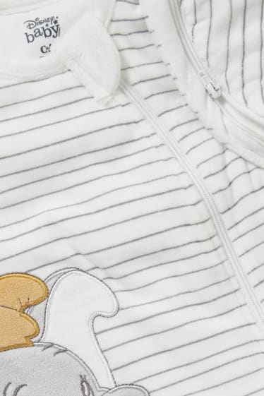 Miminka - Dumbo - spací pytel pro miminka - 6–18 měsíců - pruhovaný - bílá