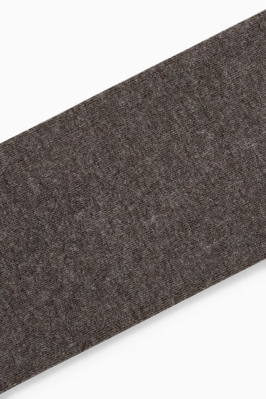 Women - Cashmere blend tights - dark brown