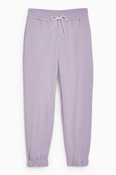 Femei - Pantaloni de trening  - violet deschis