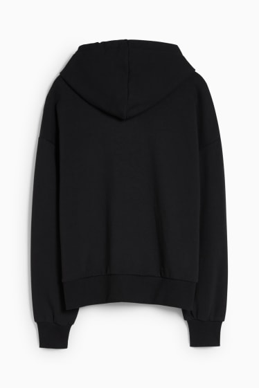 Dames - Hoodie - Snoopy - zwart