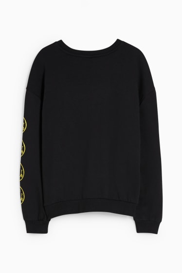 Dames - CLOCKHOUSE - sweatshirt - Nirvana - zwart