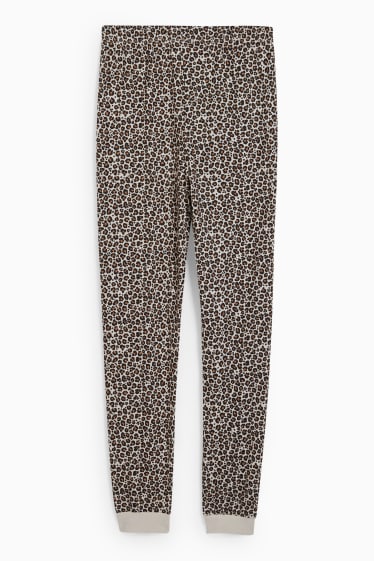 Donna - CLOCKHOUSE - pantaloni pigiama - beige chiaro
