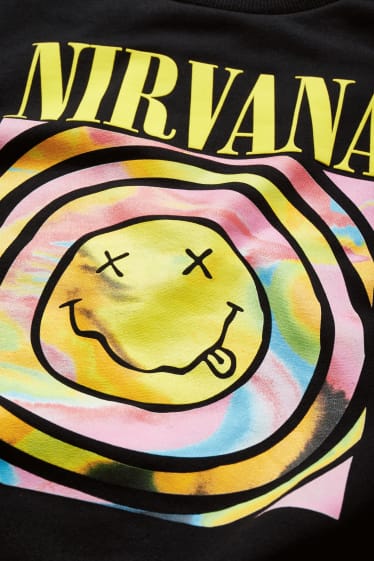 Damen - CLOCKHOUSE - Sweatshirt - Nirvana - schwarz