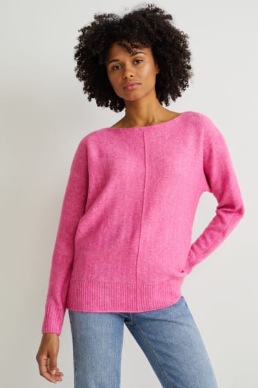 Damen - Pullover - pink