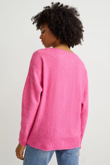 Damen - Pullover - pink