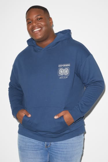 Men - CLOCKHOUSE - hoodie - blue