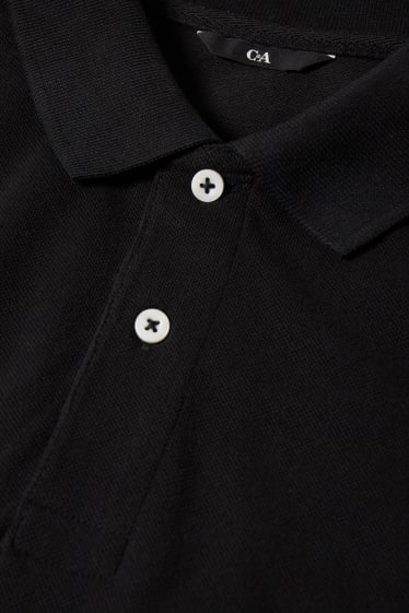 Herren - Poloshirt - schwarz