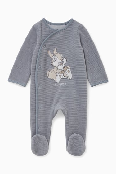 Bebeluși - Bambi - pijama salopetă bebeluși - gri