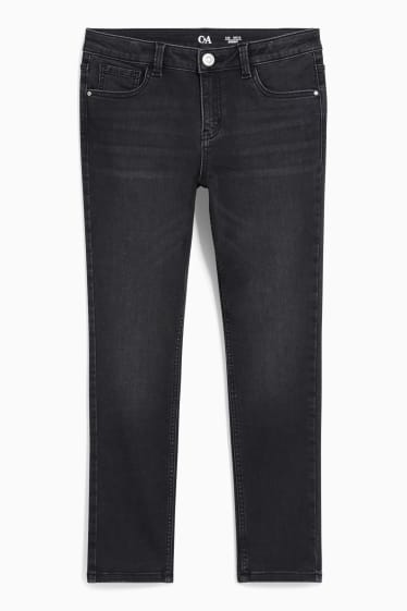 Bambini - Taglie forti - jeans skinny - jeans grigio scuro