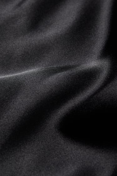 Femmes - Jupe en satin - noir