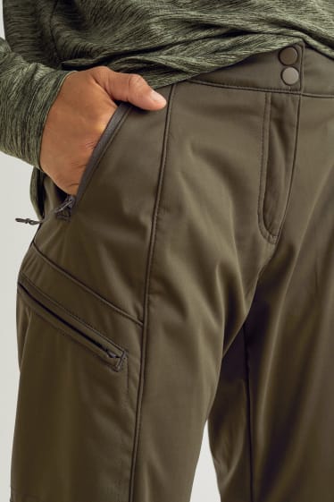 Donna - Pantaloni da trekking - verde scuro