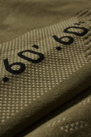 Uomo - Leggings tecnici - verde