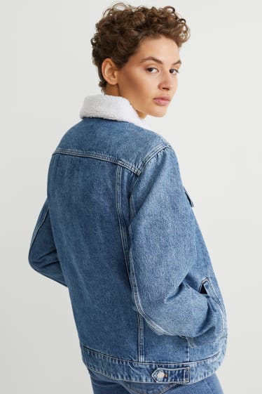 Femmes - Veste en jean - jean bleu