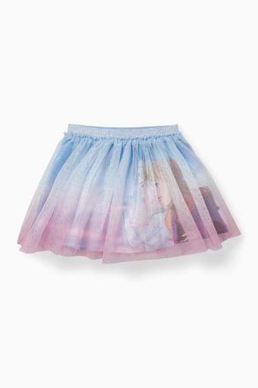 Children Girls - Frozen - skirt - light blue