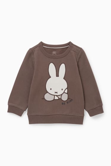 Babys - Miffy - Baby-Outfit - 3 teilig - braun