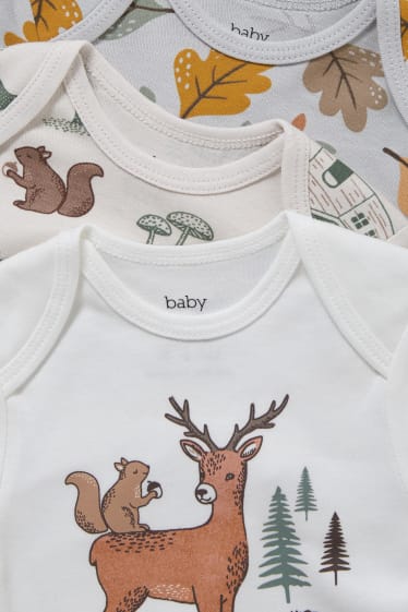 Unisexe - Lot de 3 - body pour bébé - blanc