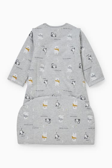 Unisex - Sacco nanna neonati - 18-36 mesi - grigio chiaro melange