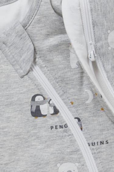 Unisex - Sacco nanna neonati - 18-36 mesi - grigio chiaro melange