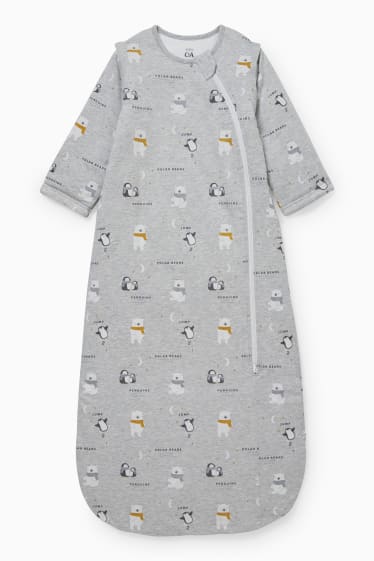 Unisex - Sacco nanna neonati - 18-36 mesi - grigio chiaro melange