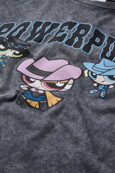 Teens & Twens - CLOCKHOUSE - T-Shirt - Powerpuff Girls - dunkelgrau