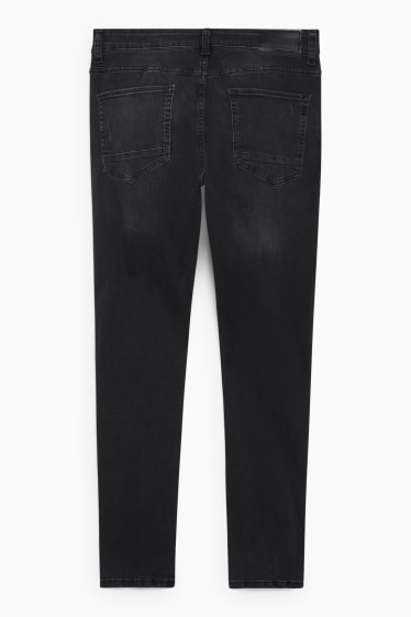 Hommes - CLOCKHOUSE - skinny jean - LYCRA® - jean gris foncé