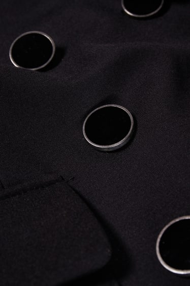 Damen - Blazer - Regular Fit - LENZING™ ECOVERO™ - schwarz