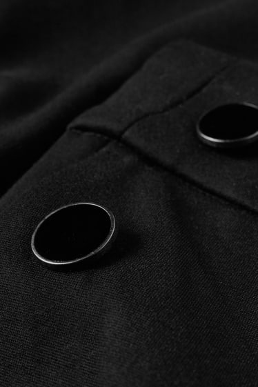 Femmes - Pantalon en jersey - straight fit - LENZING™ ECOVERO™ - noir