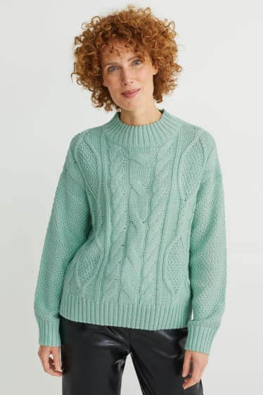 Mujer - Jersey  - verde menta