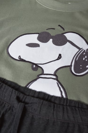 Dona - Pijama - Snoopy - verd