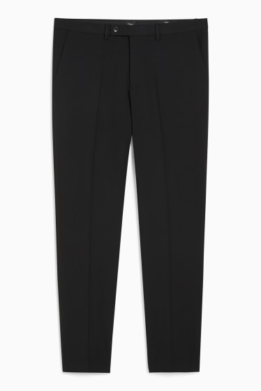 Men - Mix-and-match trousers - slim fit - flex - LYCRA® - black