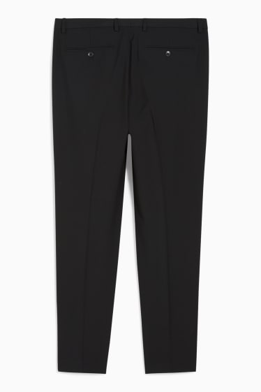 Pánské - Oblekové kalhoty - slim fit - Flex - LYCRA® - Mix & Match - černá