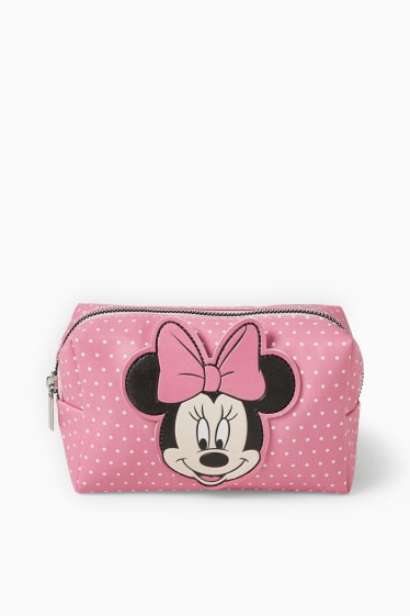 Enfants filles - Minnie Mouse - trousse de toilette - rose