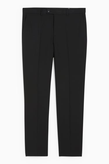 Men - Mix-and-match trousers - regular fit - flex - LYCRA® - black