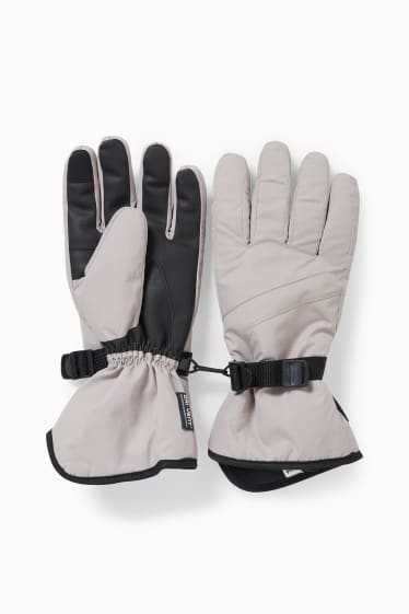 Damen - Touchscreen-Handschuhe - THERMOLITE® - hellgrau