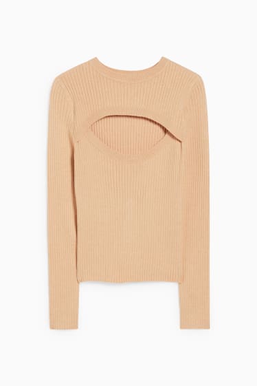 Damen - CLOCKHOUSE - Pullover - beige