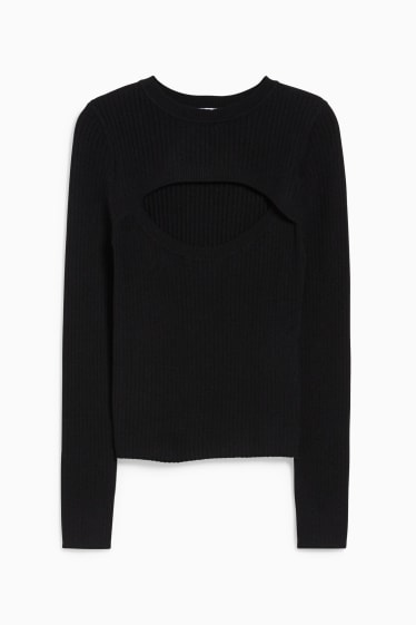 Femei - CLOCKHOUSE - pulover - negru